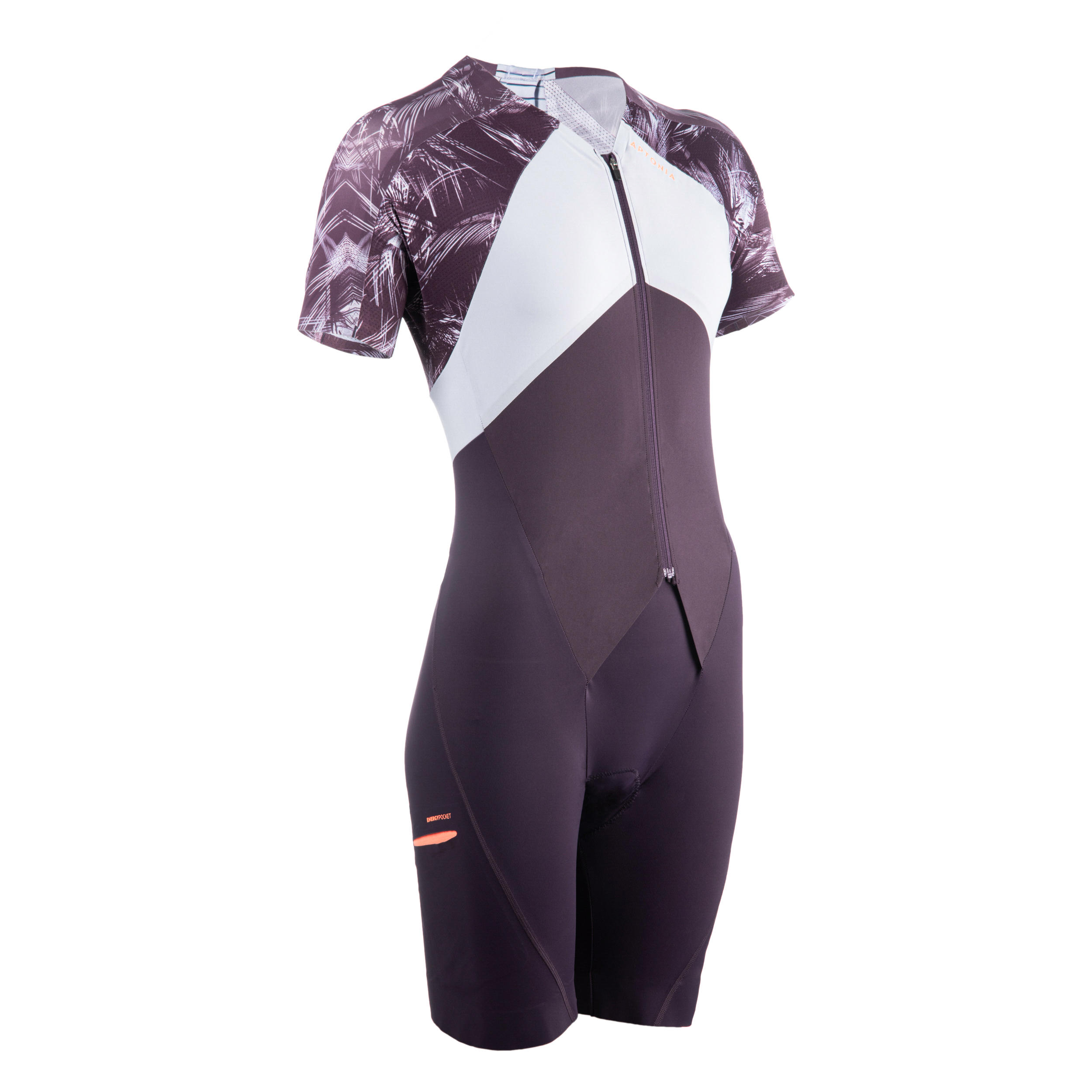 Decathlon UK Van Rysel Women's Long-distance Trisuit - Purple