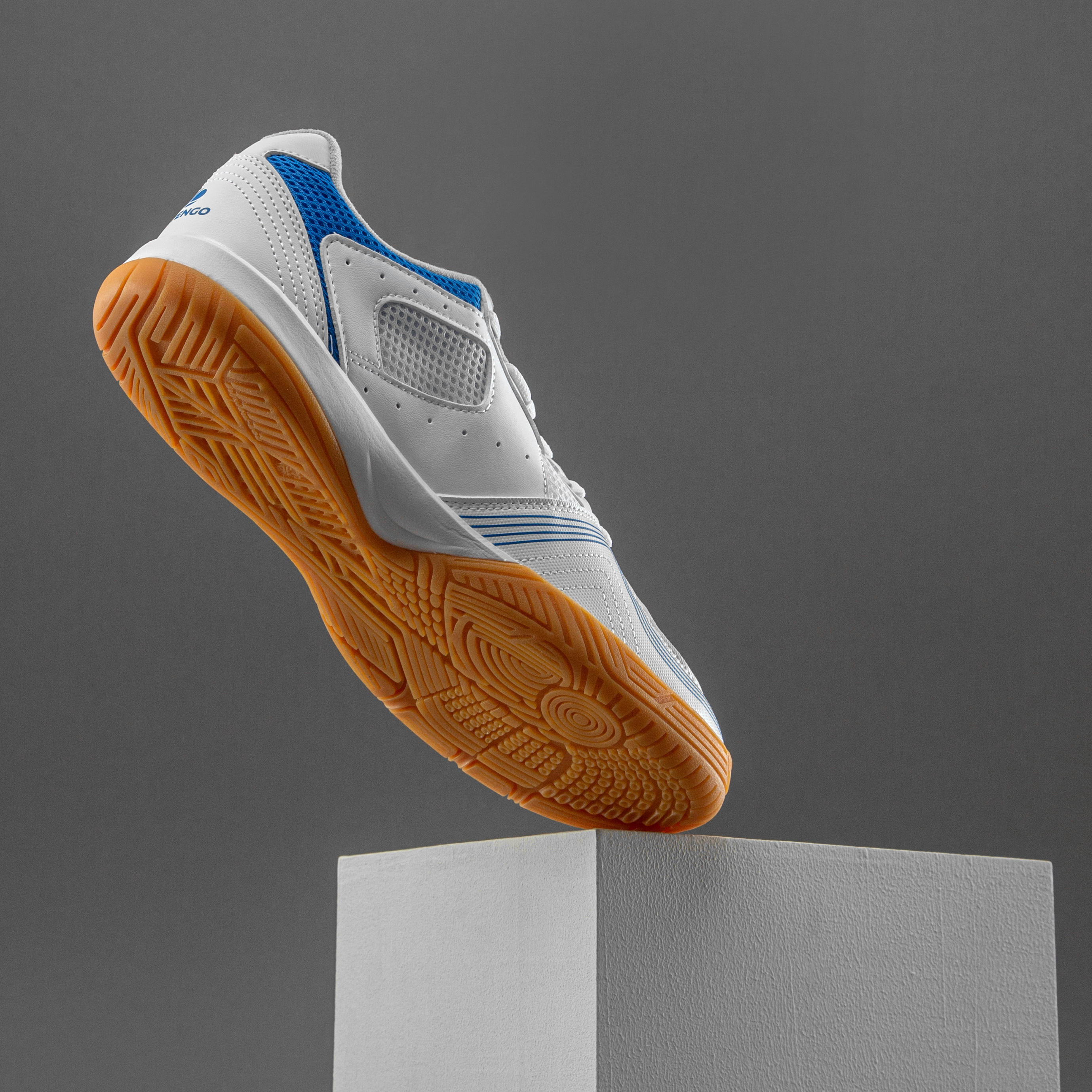 TTS 500 Table Tennis Shoes - White 8/8