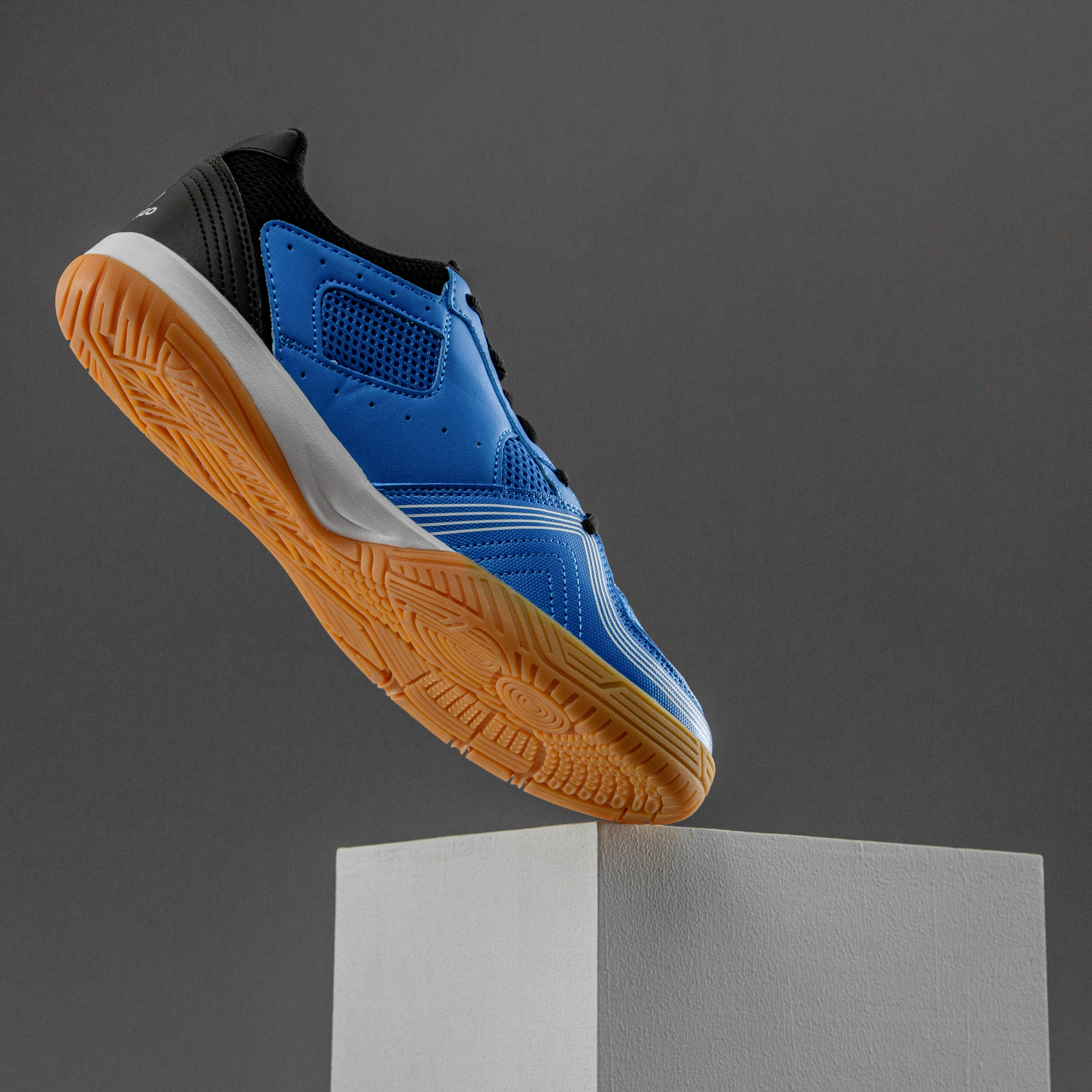 TTS 500 Table Tennis Shoes - Blue 7/9