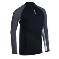 Veste de volley-ball homme noire et grise