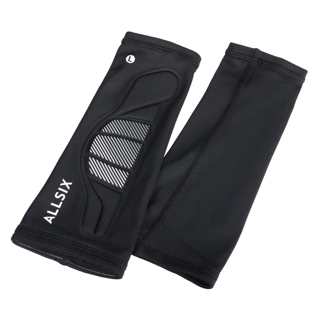 Volleyball Unterarmschoner Armsleeves - VAP100 schwarz/weiß
