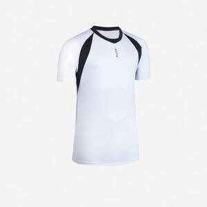 Camiseta Voleibol Allsix VTS500 hombre blanco