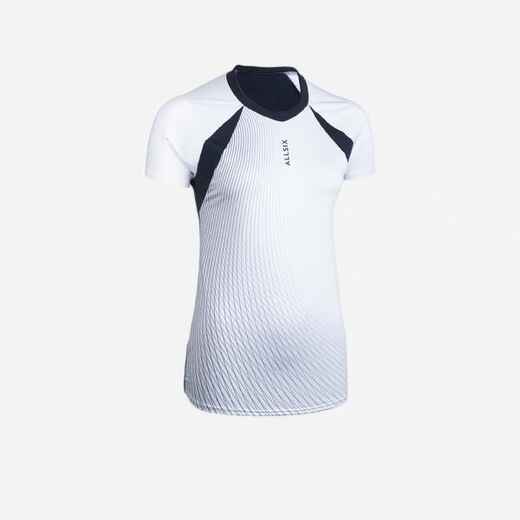 
      Women's Volleyball Jersey VTS500 - White/Navy Blue
  