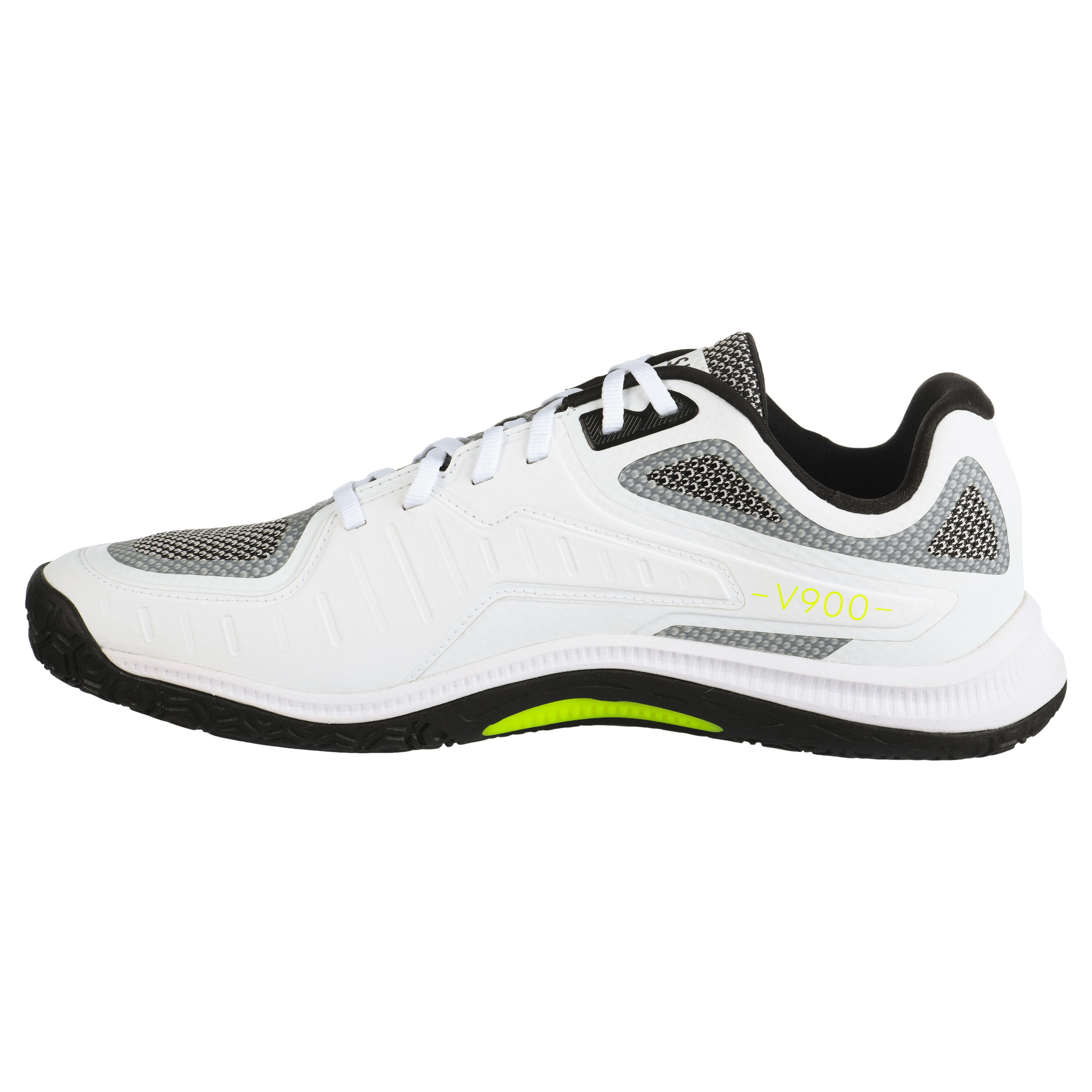 black yellow and white shoes
