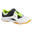 Kids' Rip-Tab Volleyball Shoes - White/Black/Yellow