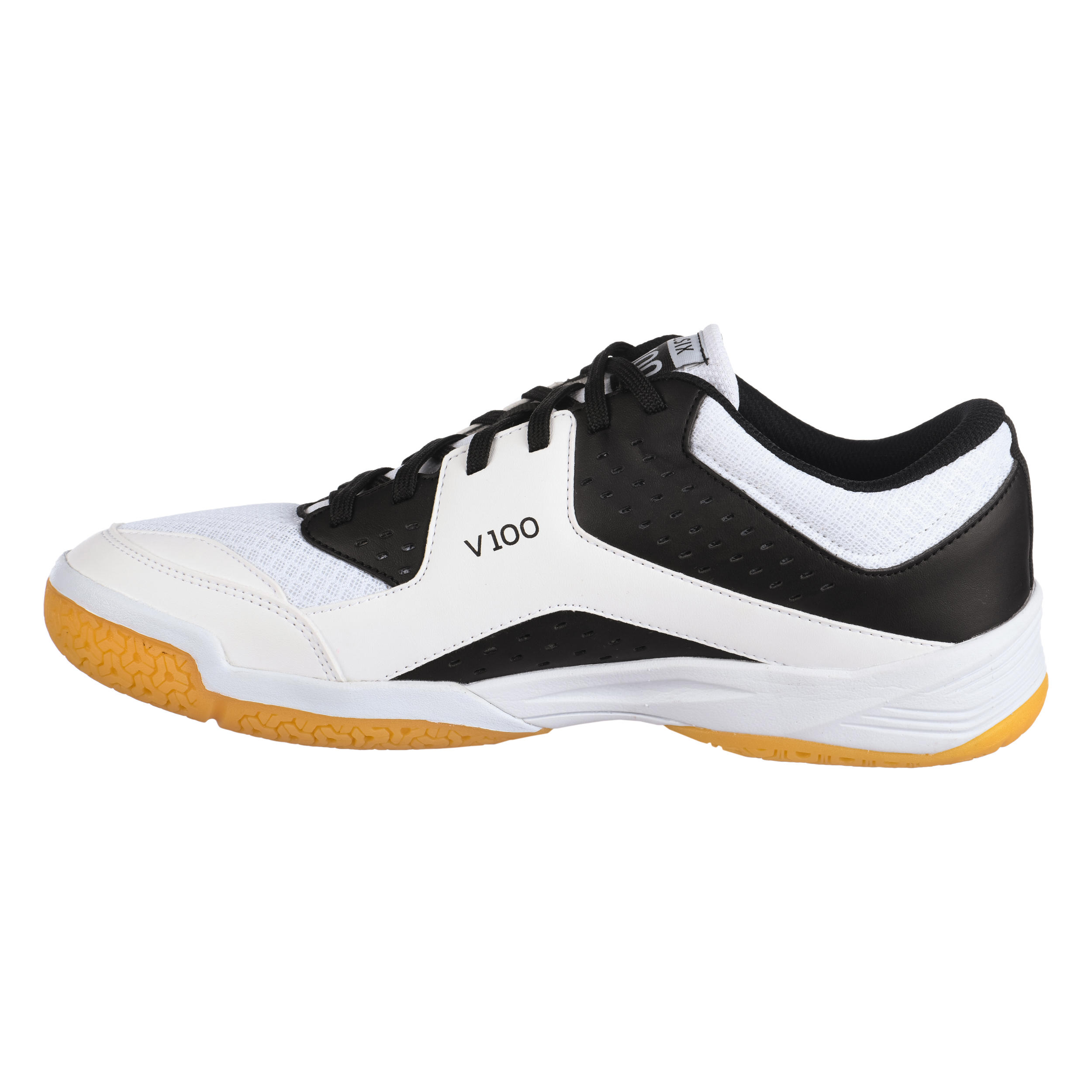 Men's Volleyball Shoes V100 - White/Black 9/11