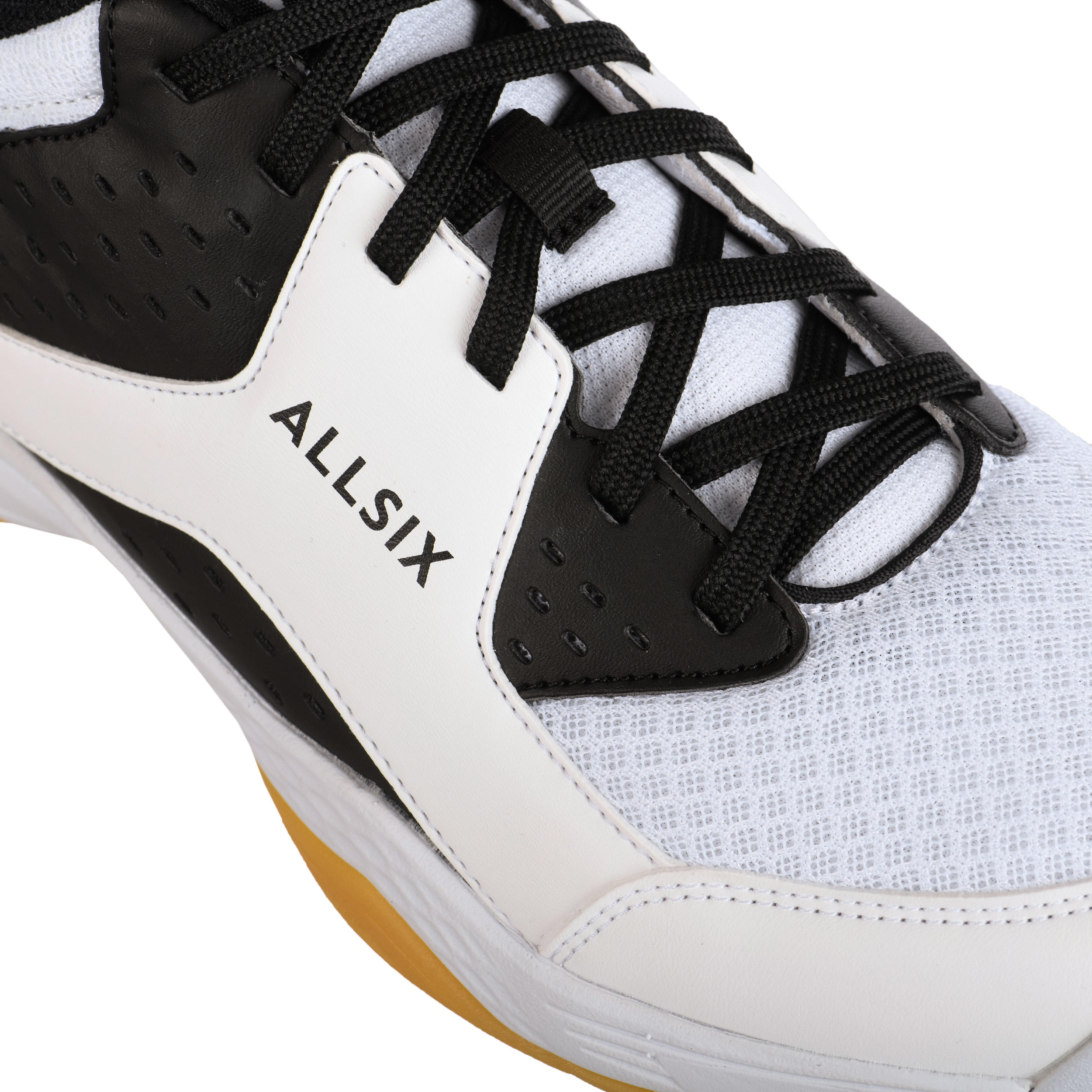 Men's Volleyball Shoes V100 - White/Black 5/11