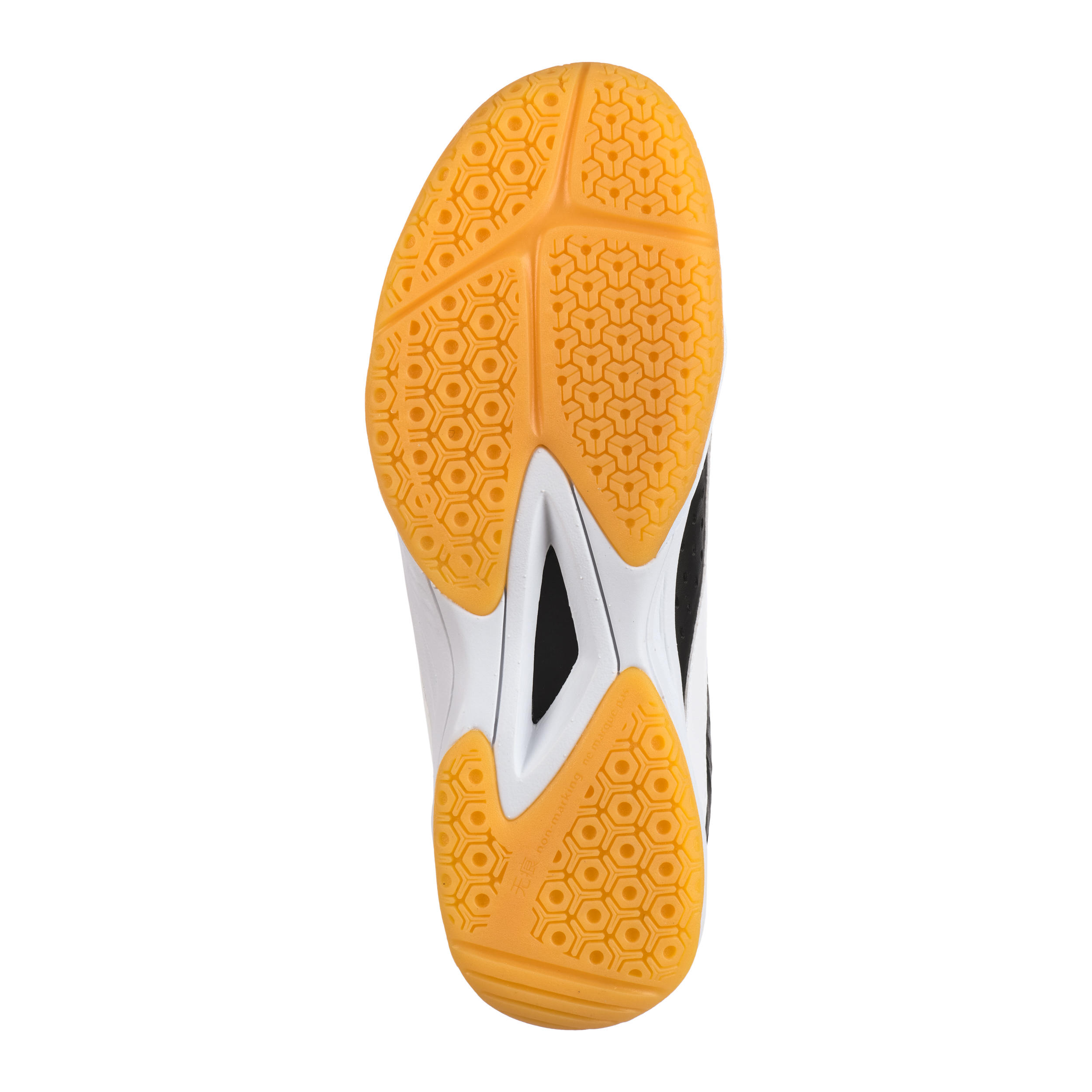 Men's Volleyball Shoes V100 - White/Black 3/11