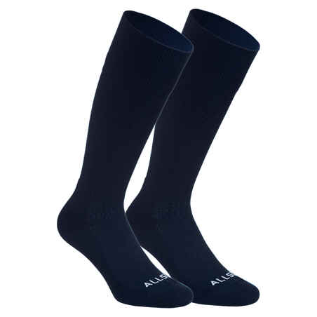 Ψηλές κάλτσες βόλεϊ VSK500 - Μπλε μαρέν