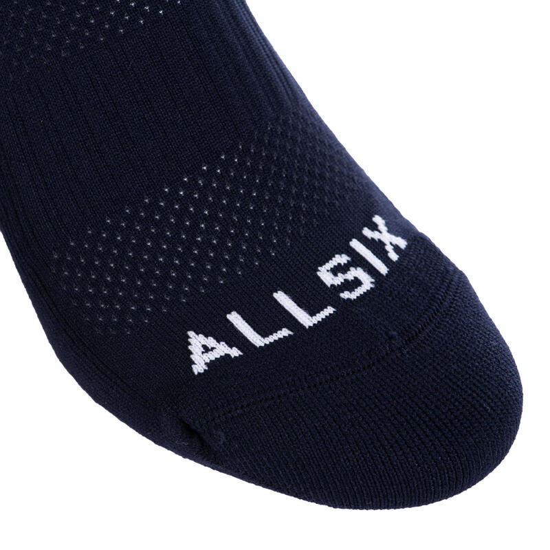 Calcetines largos voleibol Allsix VSK500 azul marino