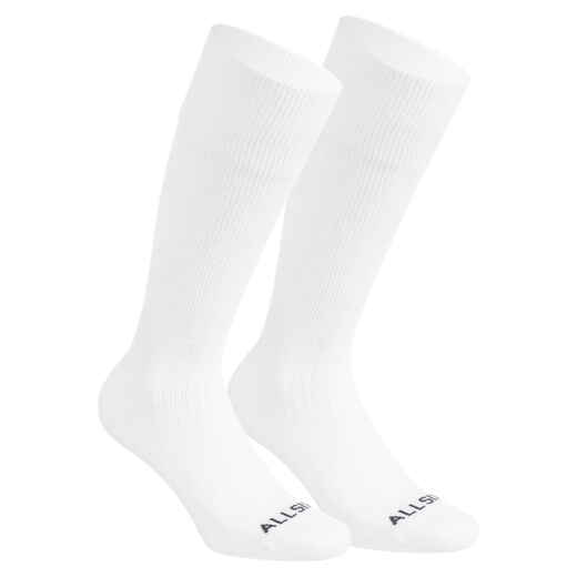 
      Vysoké ponožky na volejbal VSK500 biele
  