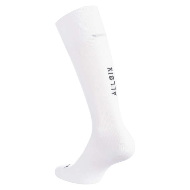 ALLSIX Volleyball High Socks VSK500 White Decathlon