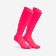 Calze pallavolo lunghe 500 rosa