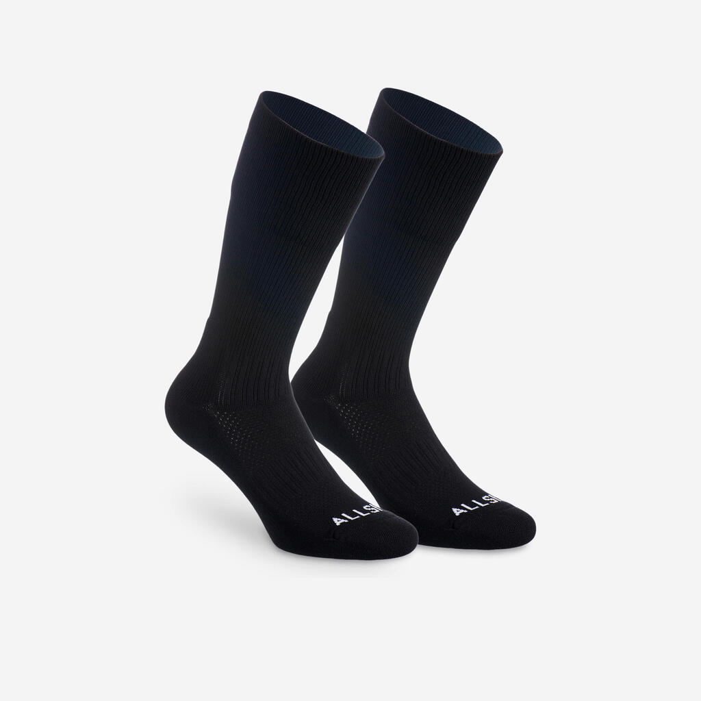 Mid Volleyball Socks VSK500 - Black