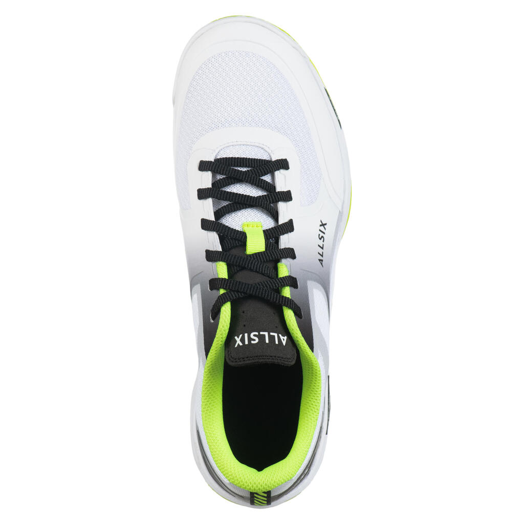 Men's Volleyball Shoes V500 - White/Yellow/Grey