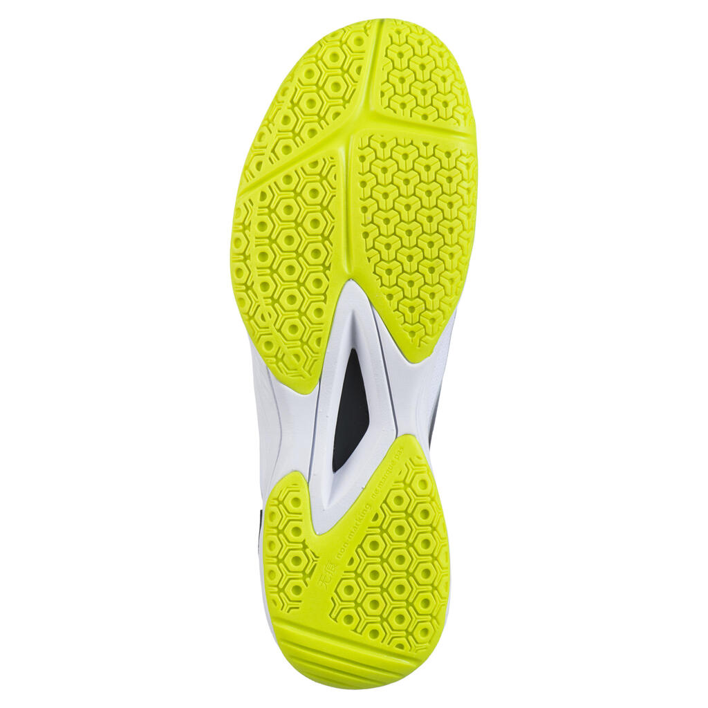 Men's Volleyball Shoes V500 - White/Yellow/Grey