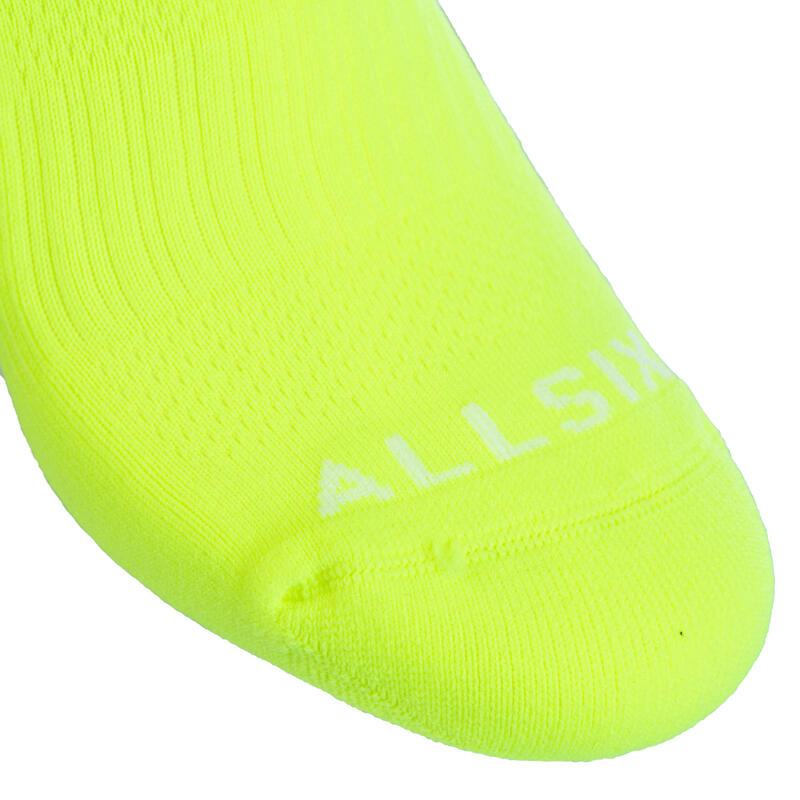 Chaussettes de volley-ball VSK500 High jaunes