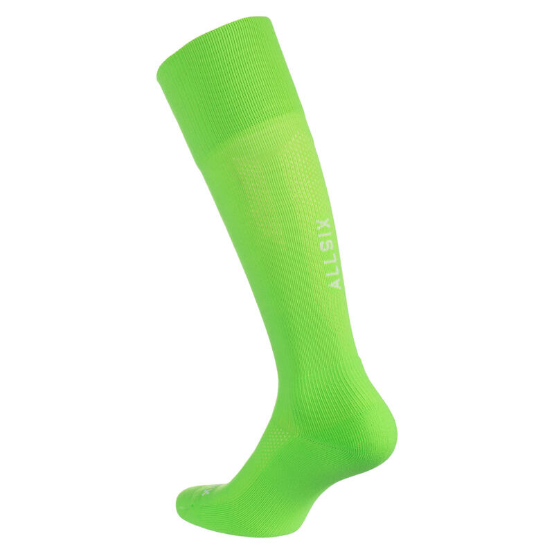 Calcetines largos voleibol Allsix VSK500 verde