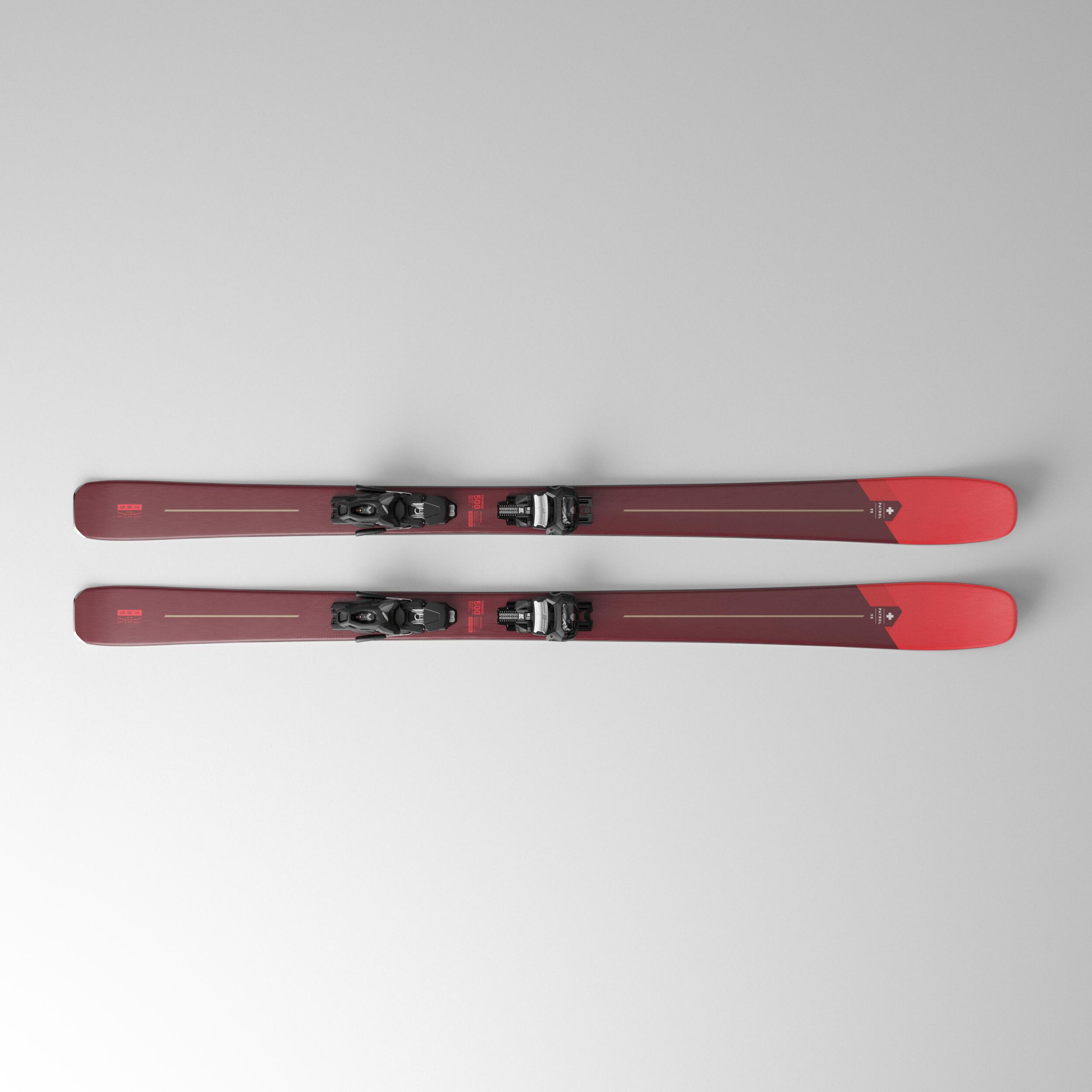 Freeride Skis and Bindings - FR 500 Patrol 95  - WEDZE