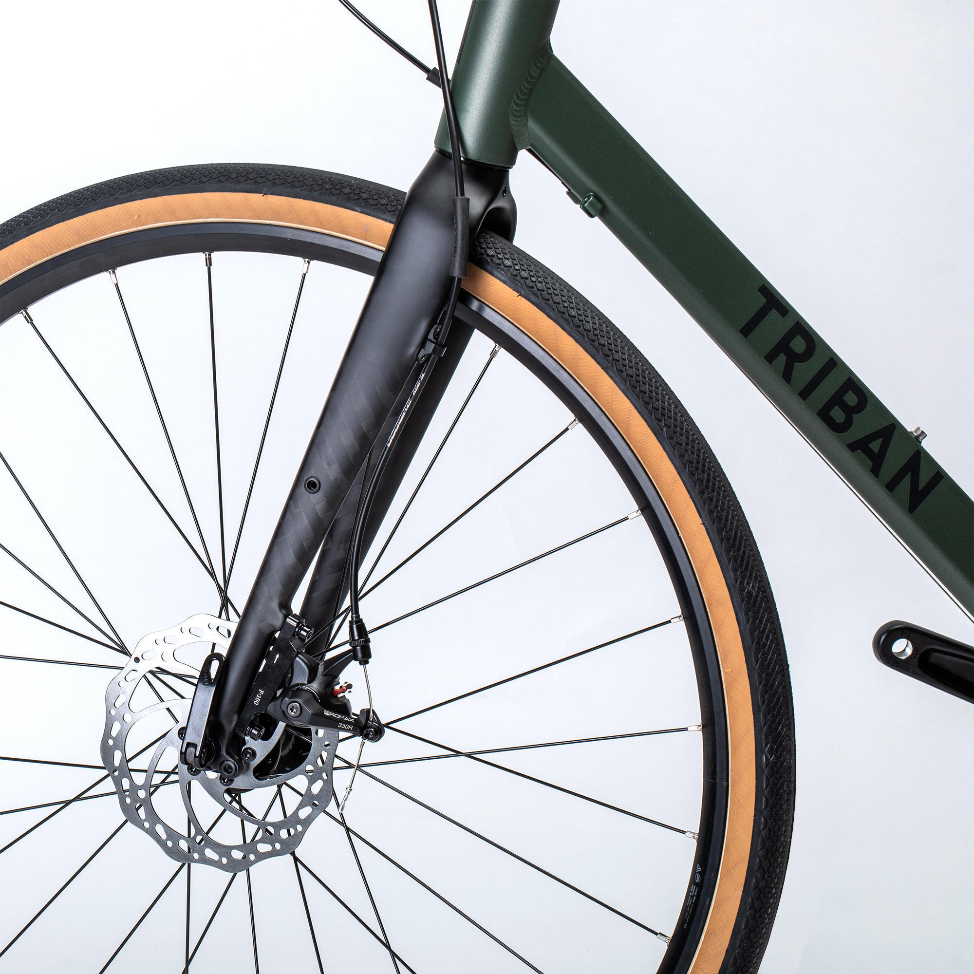 Bicicleta de gravel aluminio freno de disco monoplato 10V Triban