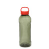 BPA Free Plastic Water Bottle with One-Turn Locking - 800ml Black Red