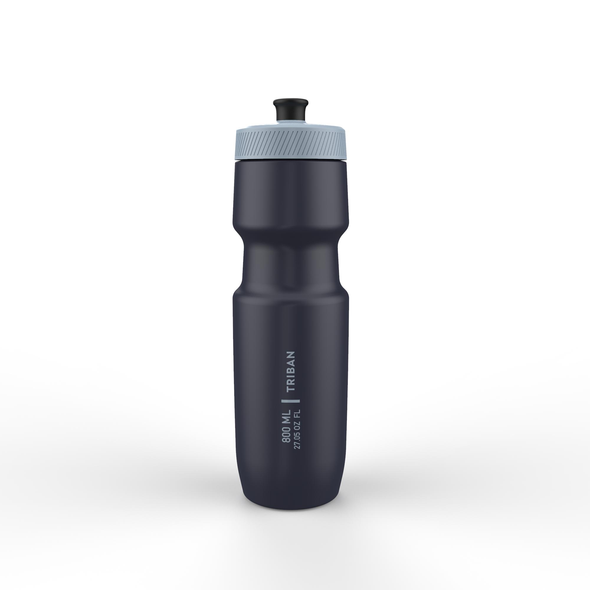 TRIBAN 800ml L Cycling Water Bottle SoftFlow - Navy