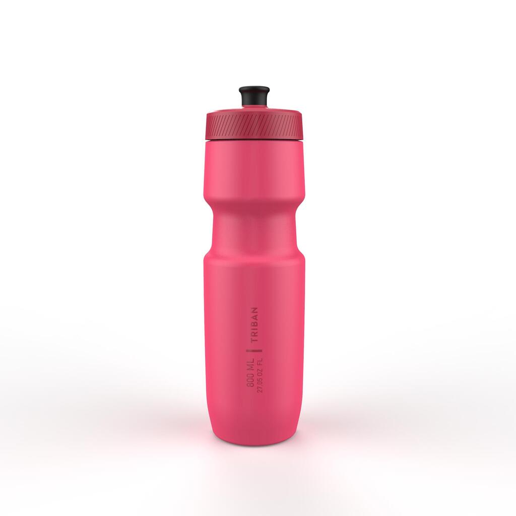 Ružičasta biciklistička flašica SOFTFLOW (800 ml)