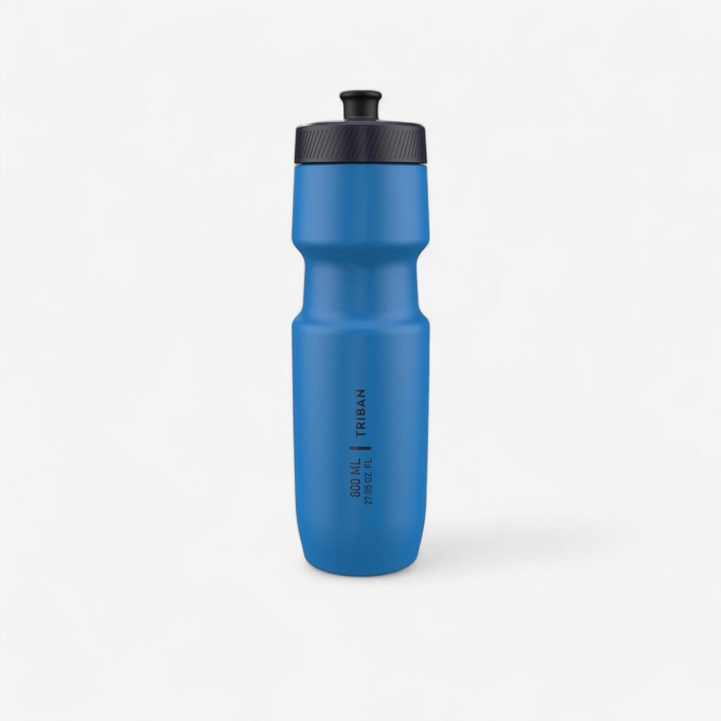 800 ml l cycling water bottle softflow - blue