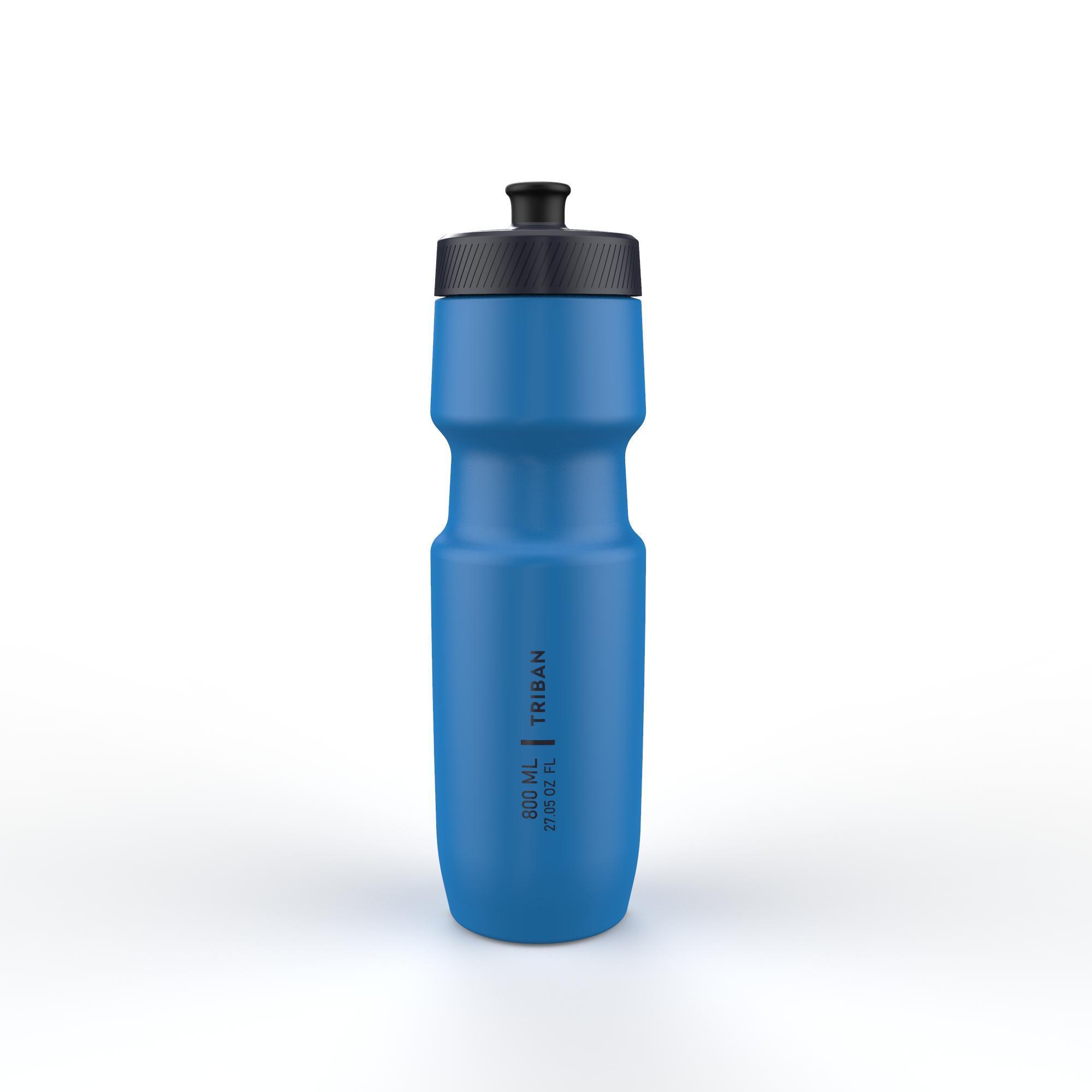 TRIBAN 800 ml L Cycling Water Bottle SoftFlow - Blue
