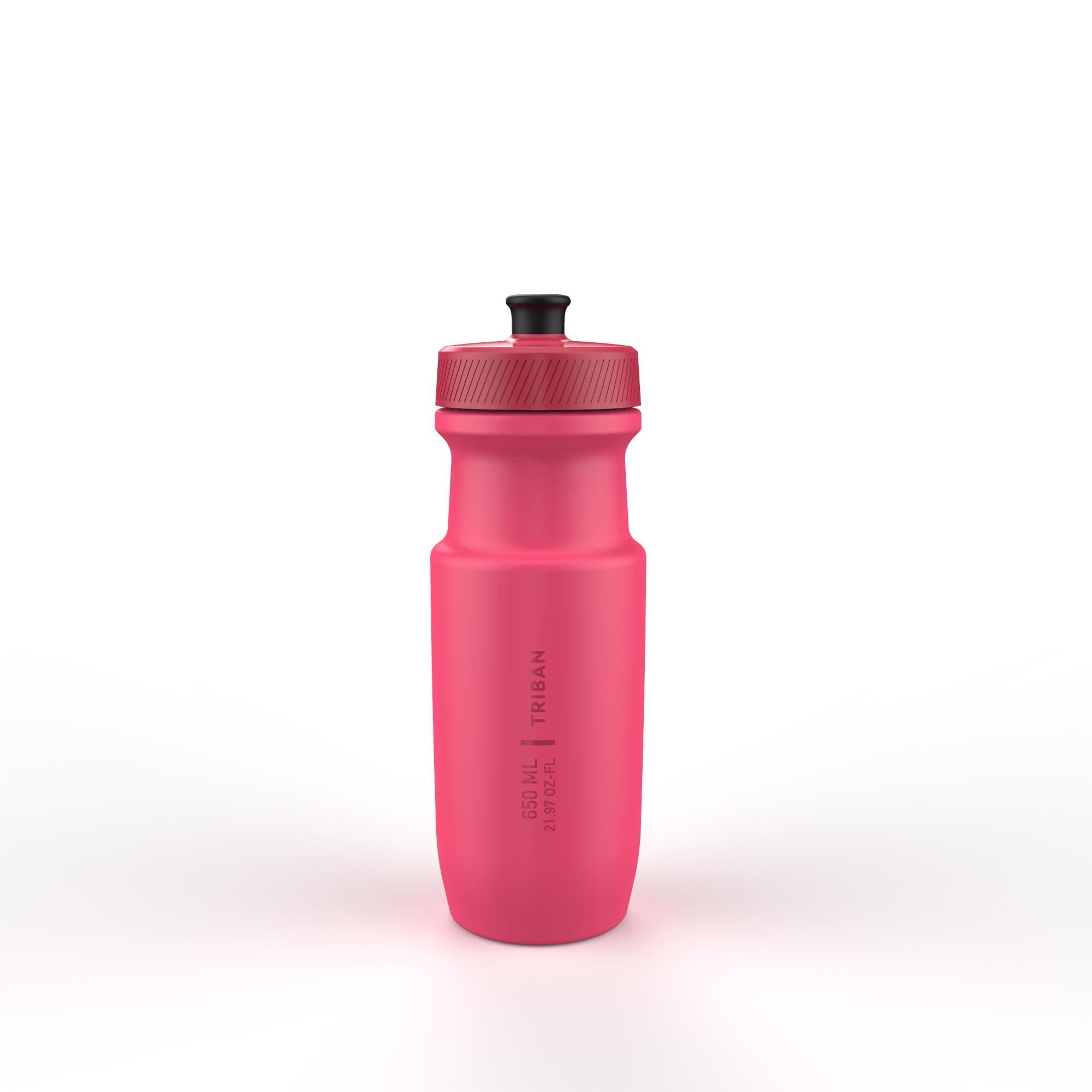 DECATHLON 650 ml M Cycling Water Bottle SoftFlow - Pink