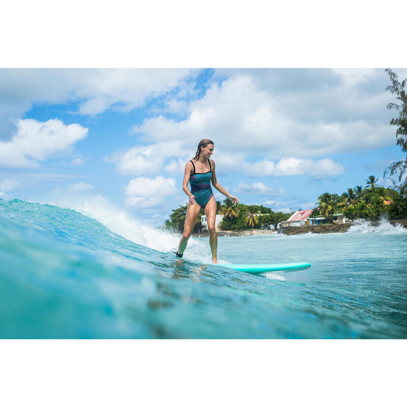 Pěnový surf 100 7'5" s leashem a 3 ploutvičkami