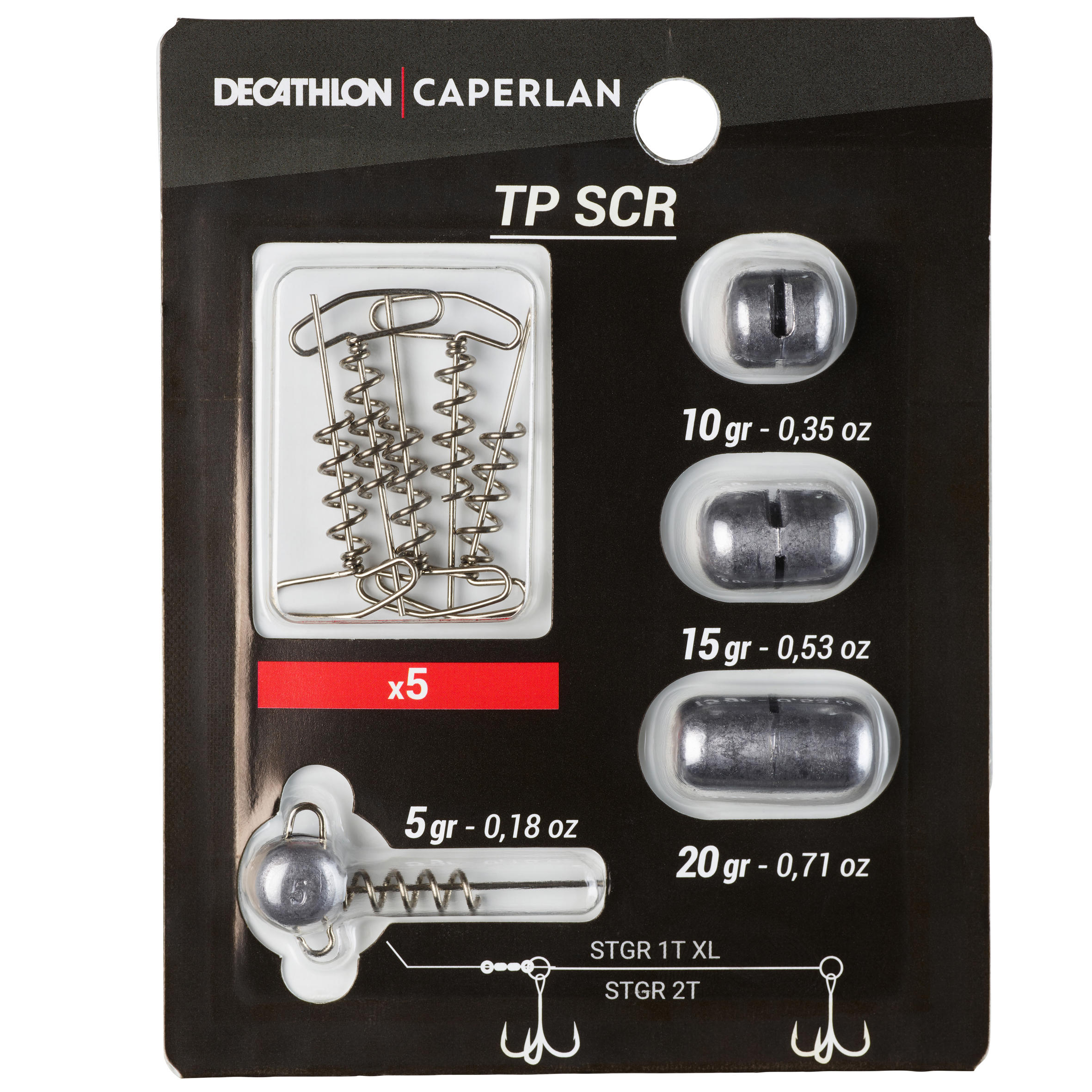 JIG HEAD LURE FISHING PIKE TP SCR - CAPERLAN