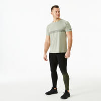 חולצת טי לאימוני קרוספיט - חאקי