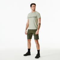 חולצת טי לאימוני קרוספיט - חאקי