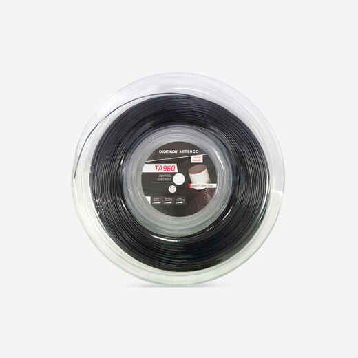 
      Artengo Monofaser Tennissaite 1,25 mm - TA960 Control 200 m Rolle schwarz
  