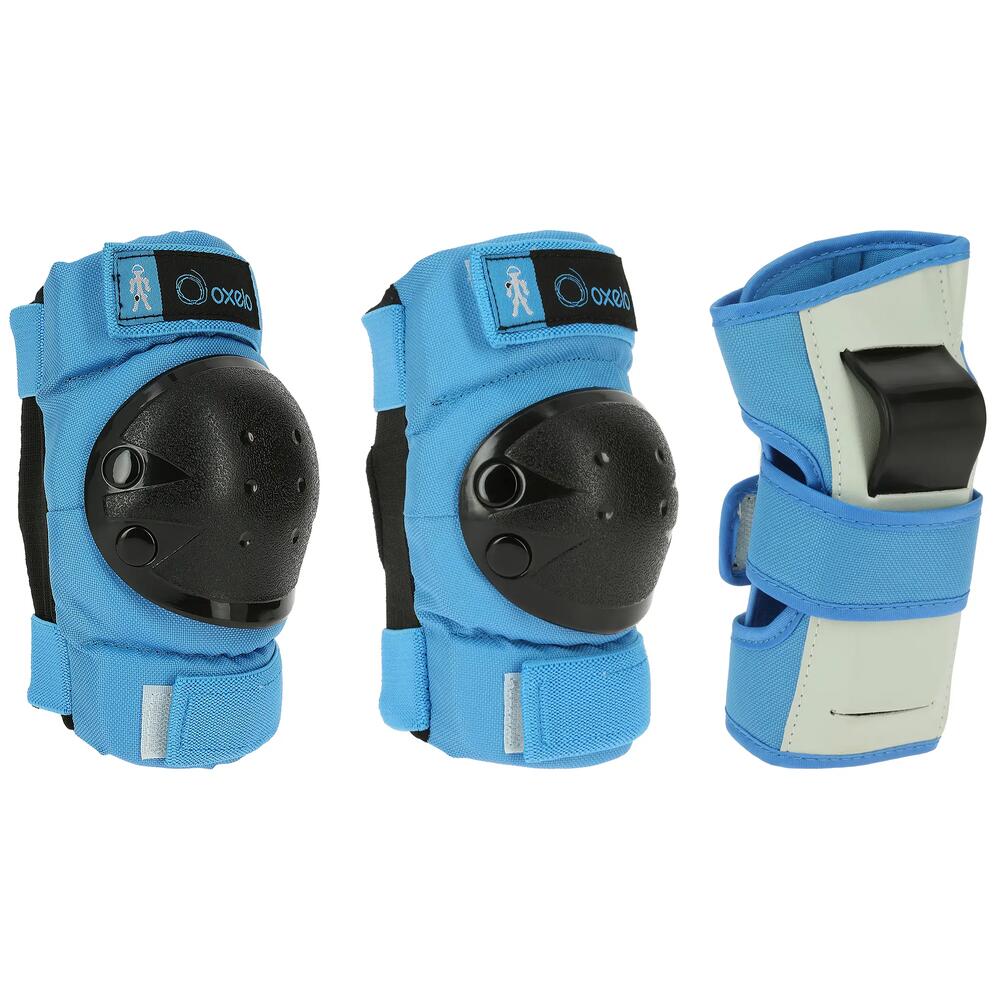Protektoren-Set basic blau