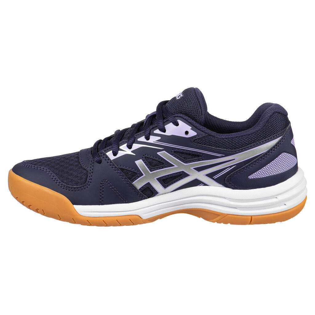 Women's Badminton and Indoor Sports Shoes Upcourt 4 - Navy/Lavender