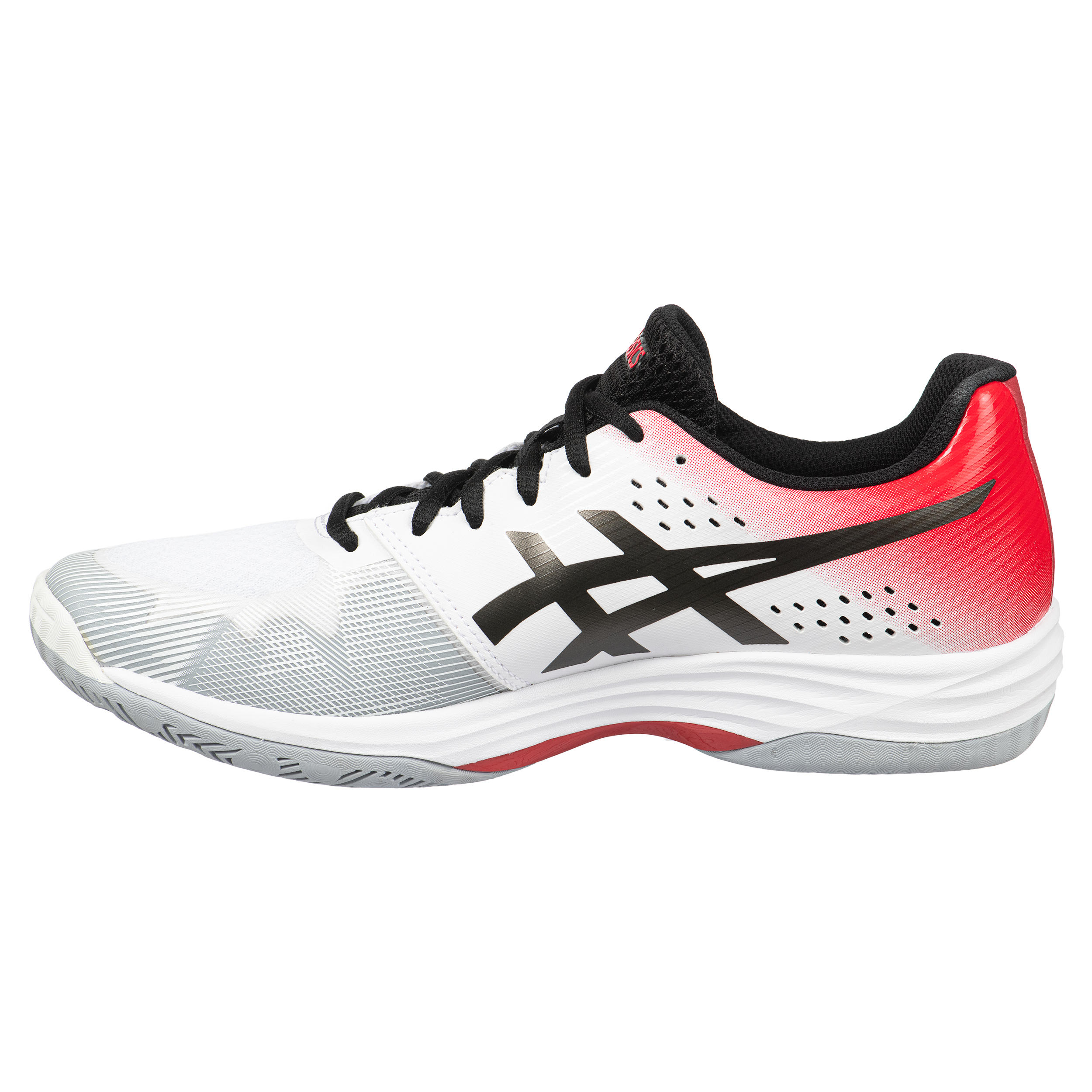 Men's Badminton and Indoor Sports Shoes Gel Tactic - White/Red 6/6