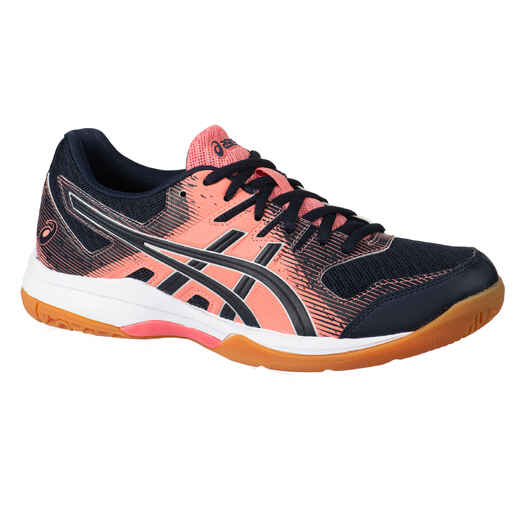 
      Women's Badminton and Indoor Sports Shoes Gel Rocket 9 - Navy/Guava
  