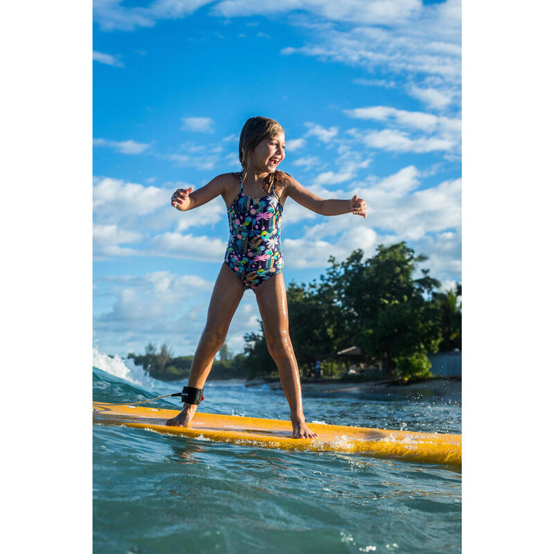 Badpak voor surfen meisjes June Hanalei 100