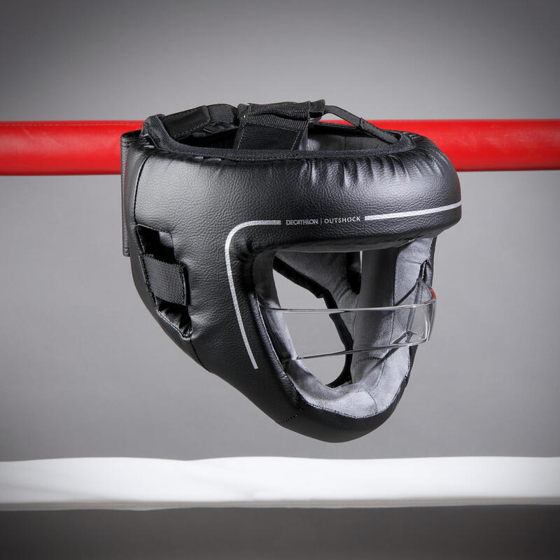 Adult Helmet 100 with Built-in Face Protection