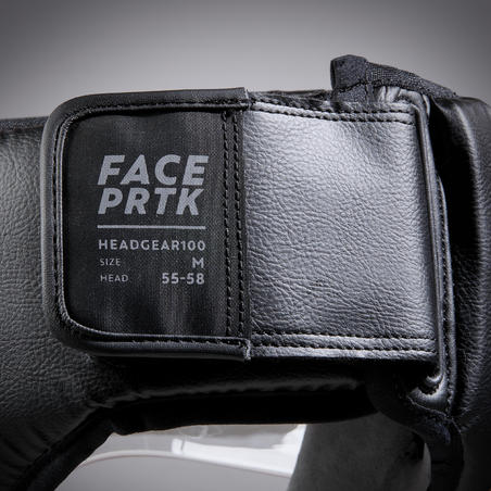 CASQUE DE BOXE ADULTE AVEC PROTECTION FACIALE intégrée