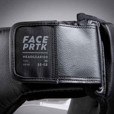 Kopfschutz Boxen mit Gesichtsschutz Erwachsene