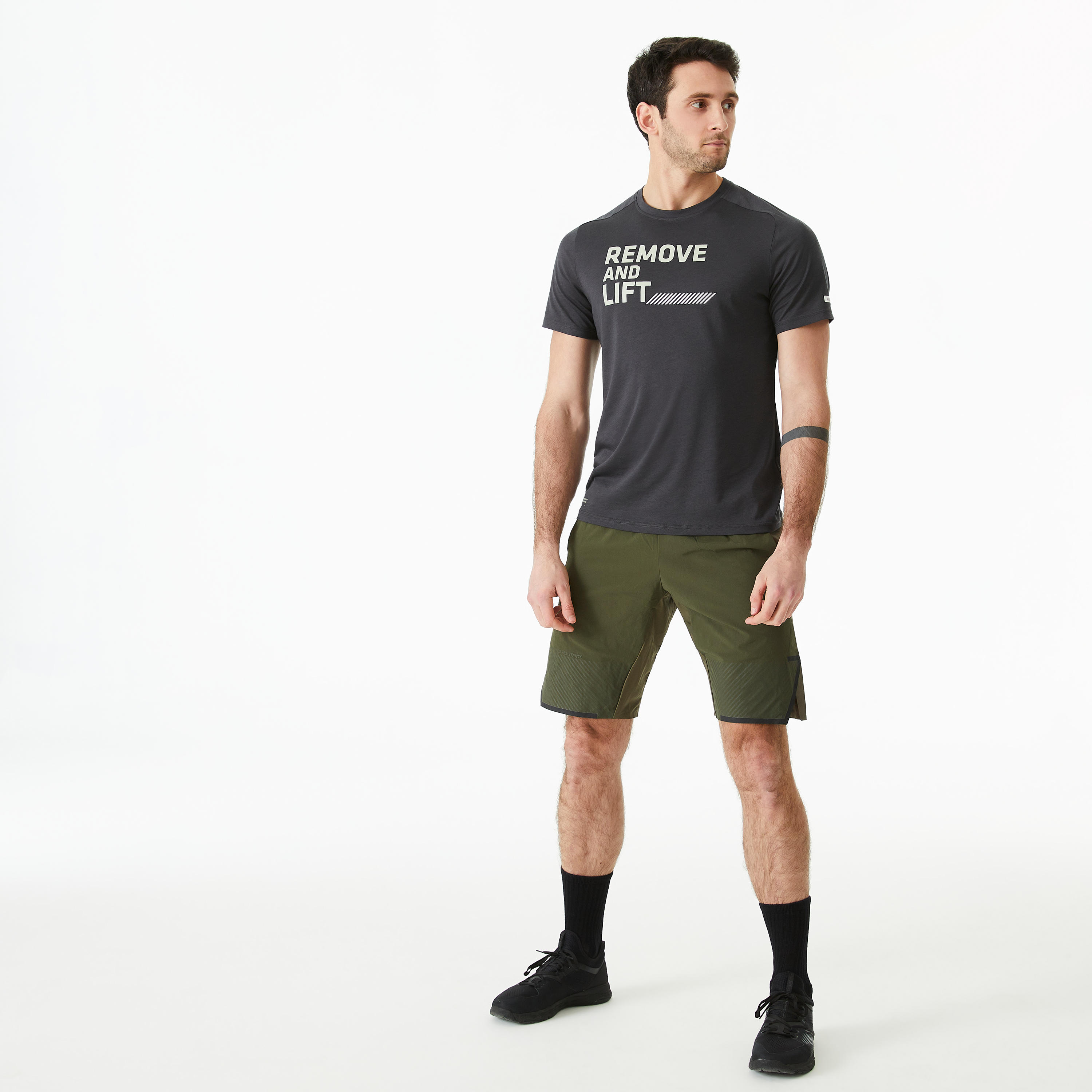 Men's Cross Training T-Shirt - Grey 7/13