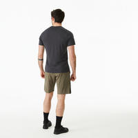 חולצת טי לאימוני קרוספיט לגברים - אפור