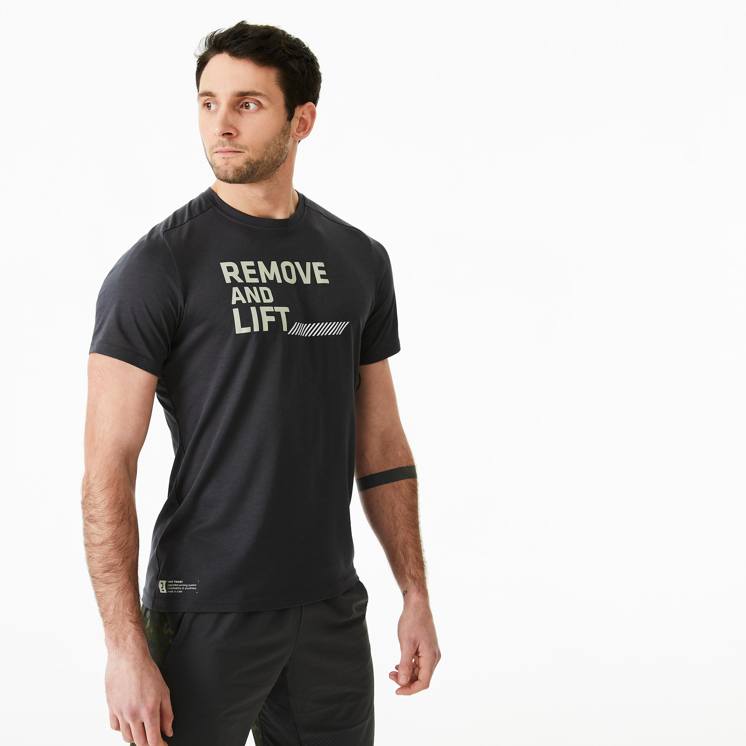 Men's Cross Training T-Shirt - Grey 4/13