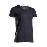 Kiprun Hardloopshirt dames Kiprun Care Kalenji blauw indigo