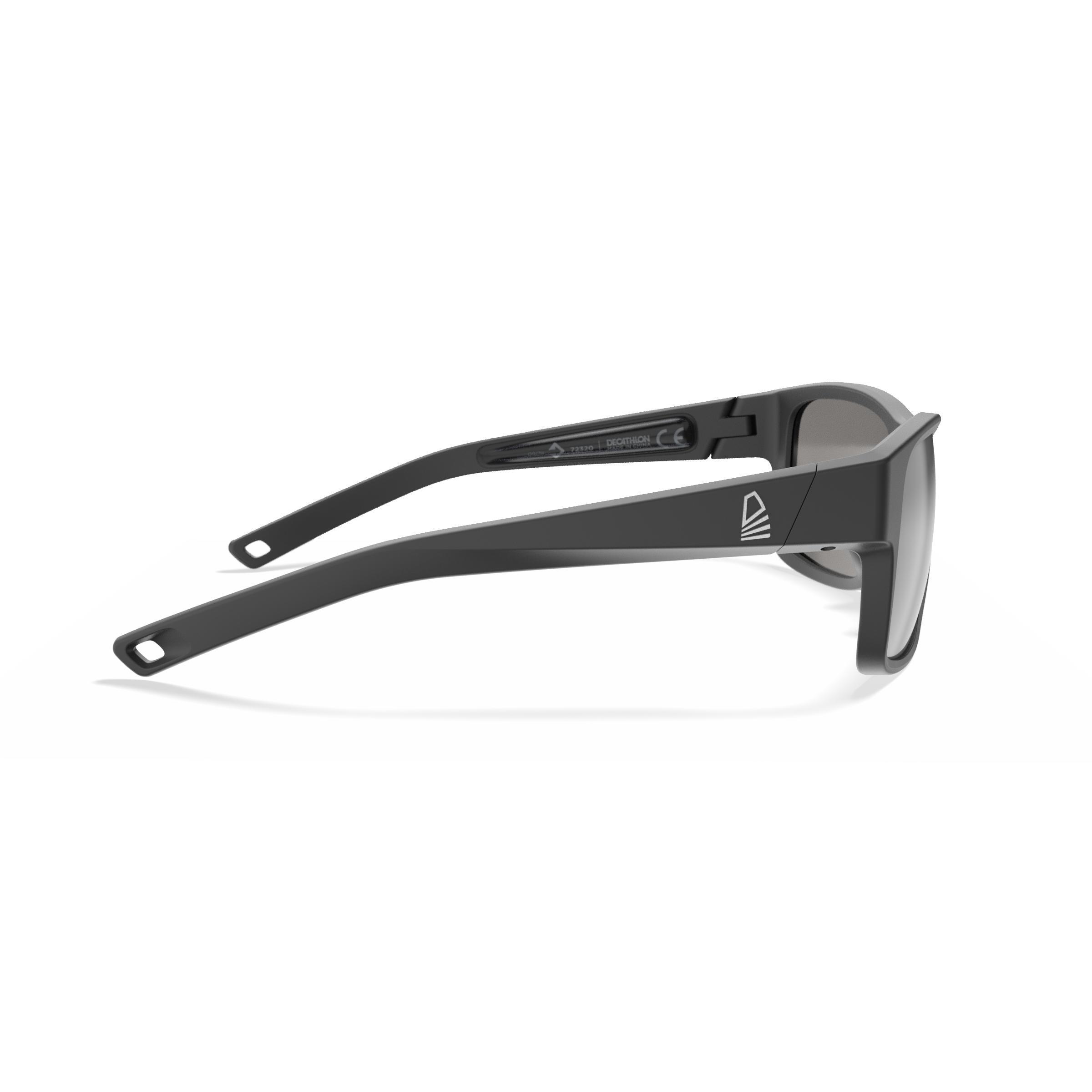 Adult Sailing Floating Polarised Sunglasses 100 - Size M Black 4/7