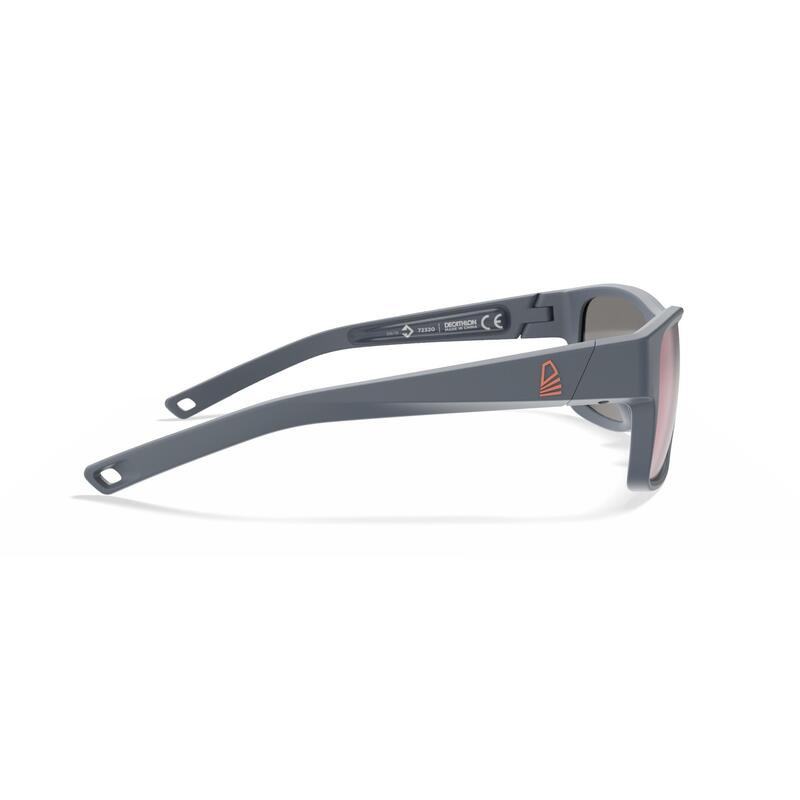 Lunettes de soleil polarisées flottantes voile SAILING 100 taille S Gris foncé