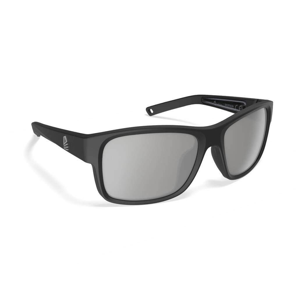 Lentes de sol polarizados flotantes negros para adulto Vela 100 talla M